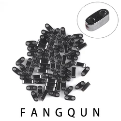 Nature stone Black Hematite Beads 6*3mm 64Pcs Cuboid shape two holes Beads For DIY Jewelry Necklace Bracelet Making Accessories