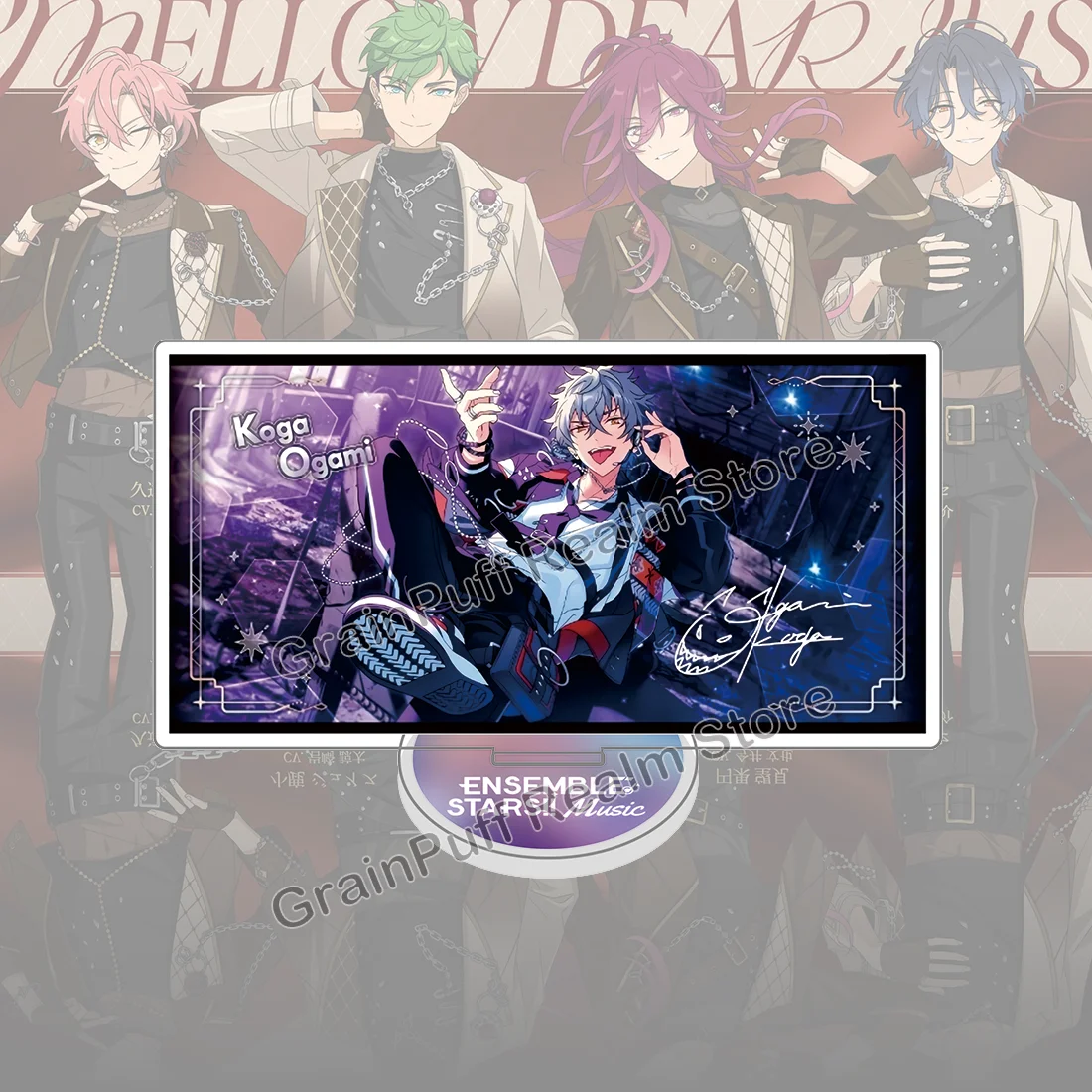 Ensemble Stars MELLOW DEAR US Acrylic Standee Juis, Nozomi, Mashu