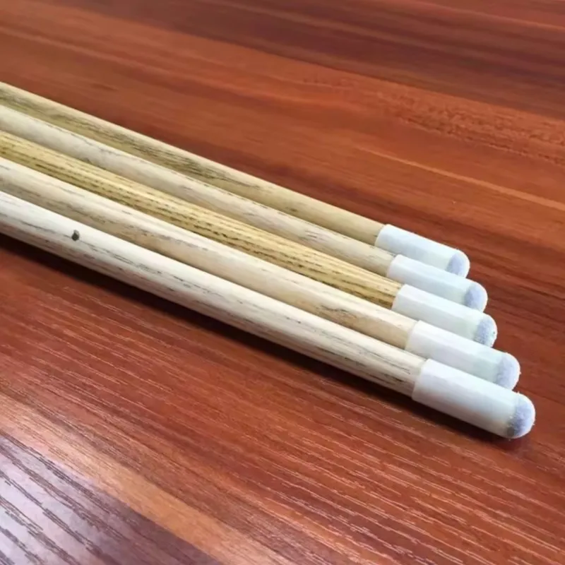 32pcs Pool Cue Tips Cylindrical Shape Compatible with Various Cues Ideal for Daily Practice Practical Billiard Accessories