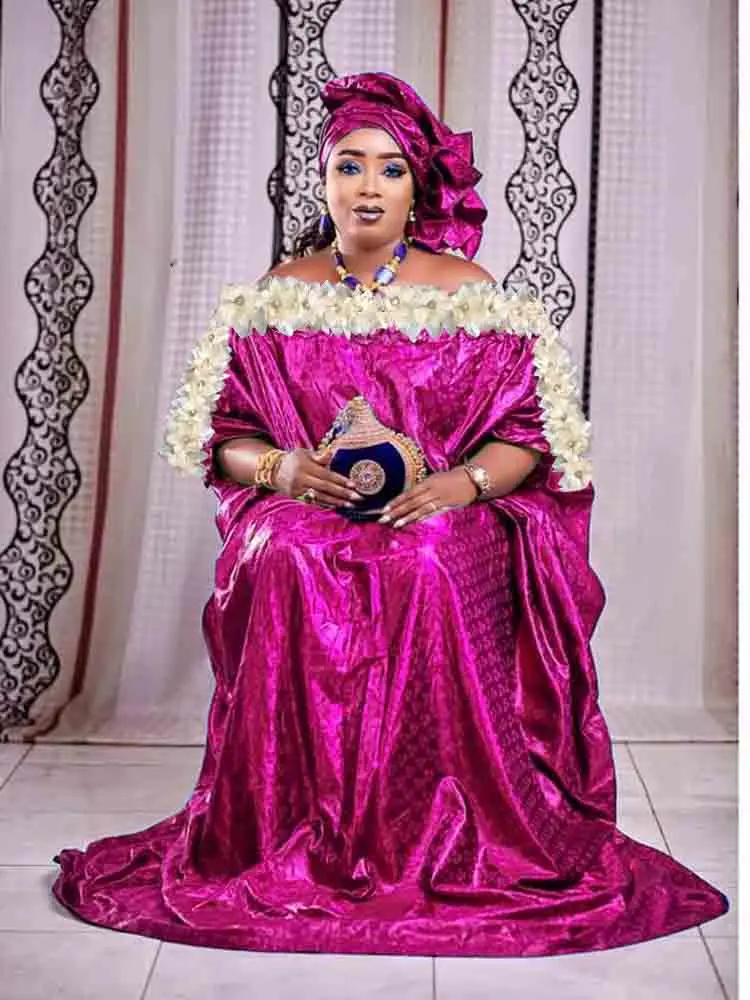 

African Bazan Style Custom New Traditional Clothing Print Elegant Classic Plus Size Four Seasons Campfire Story Gown