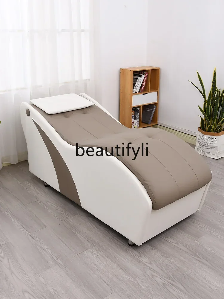 

ss D Face wash beauty bed, special wood massage shampoo for beauty salon, S-type face wash bed, medical beauty physiotherapy bed