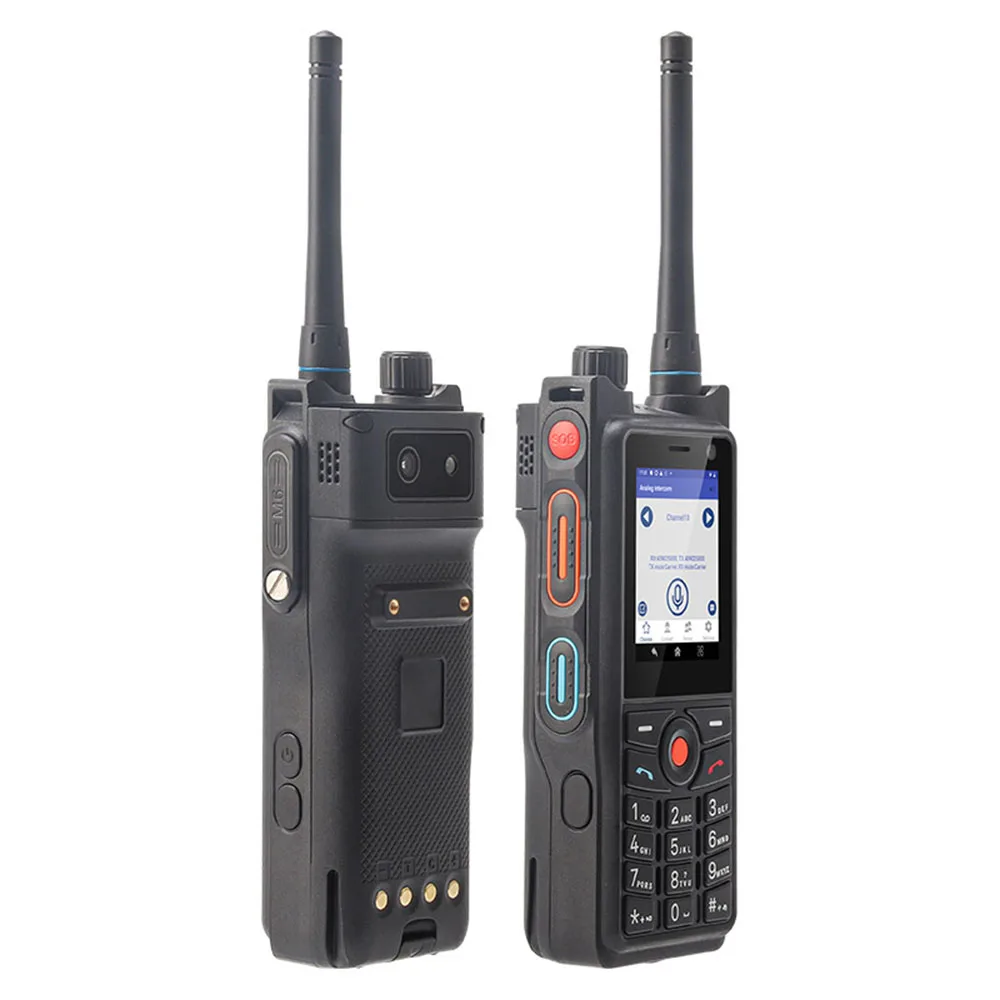 Anysecu P6 3GB+32GB Android 9.0 Poc Network Radio IP68+DMR UHF 4W DMR Digital/Analog dual mode Radio work with Zello , Real PTT