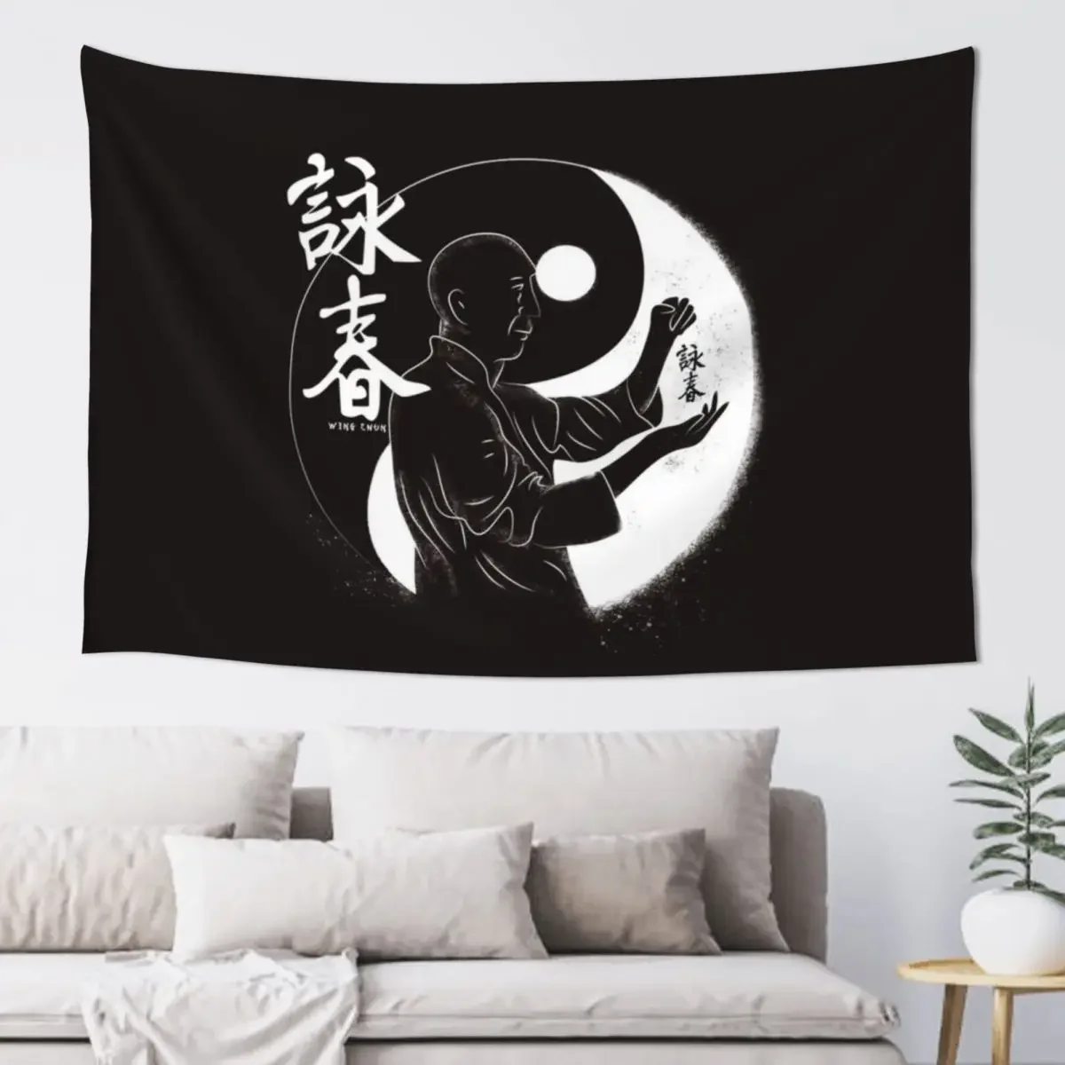 Wing Chun Kung Fu Tapestry Decoration For Rooms For Bedroom Room Decorations Wall Deco Tapestry