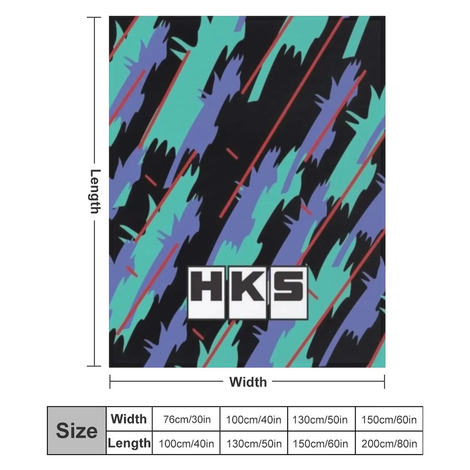 HKS Throw Blanket Modern Design Soft Blanket for Home Decor 6