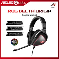 ASUS ROG Delta RGB Elite Edition Game Headset Microphone Noise Reduction Virtual Line 7.1 Channel Removable Breath Lamp Effect