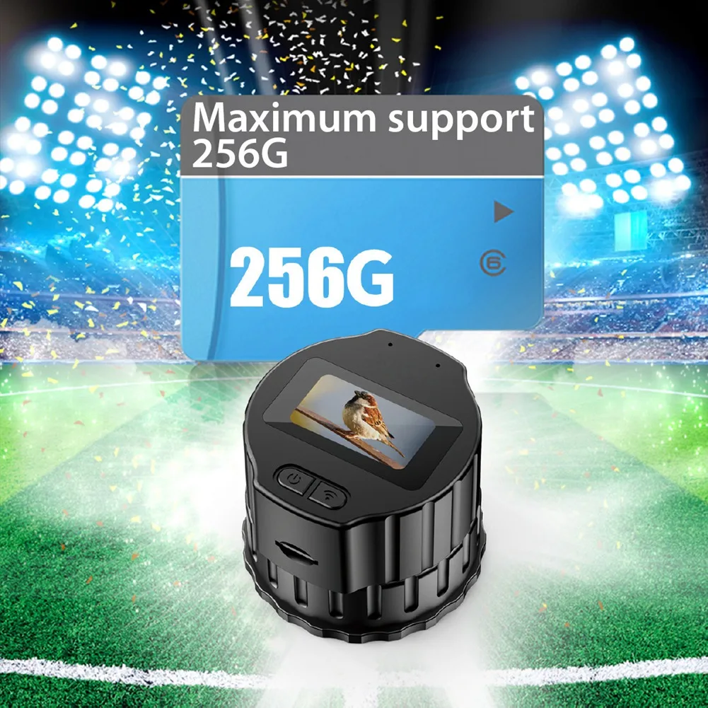 Mikroskop baru V13 Wifi HD kamera kacamata elektronik 1.5 inci layar optik lensa mata perekam teleskop menonton burung