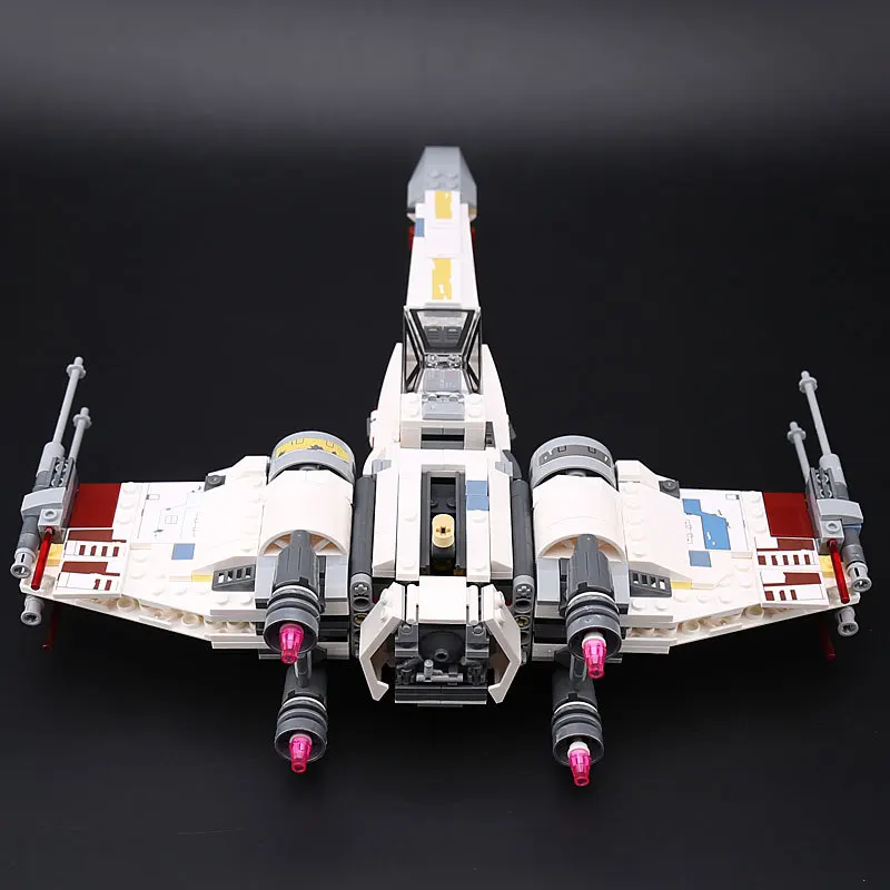 For Boys Gift Set Bricks 75218 Stars Space War X-wing Starfighter Aircraft Model Building Blocks Toys 05145 81090 60003 19030