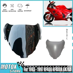Fit for Suzuki 1993 - 1997 RF400 RF400R GK78A Windshield Windscreen 1994 1995 1996 RF 400 Wind Deflector Shield Screen