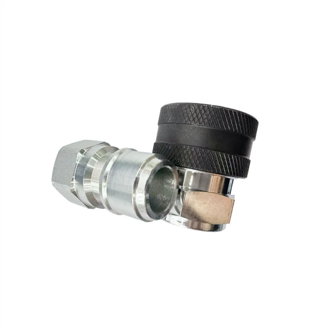 GT-K3 High Flow Hydraulic Quick Coupler Carbon Steel Unit with G3/8 Internal Thread for Fluid Control in Industrial Machinery