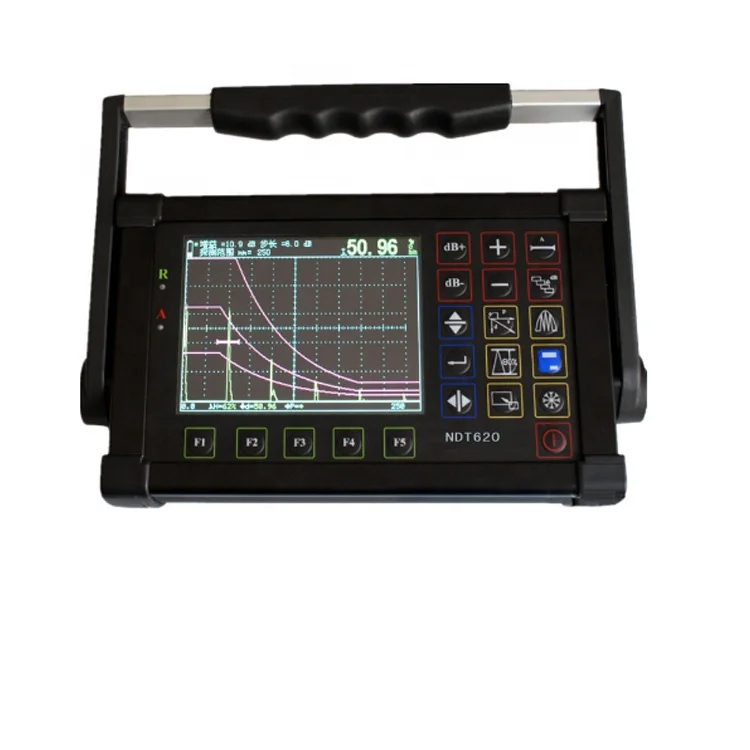 Ultrasound Test Instrument Metal Flaw Detector/ Portable Digital Ultrasonic Flaw Detection Thickness Gauge view 5
