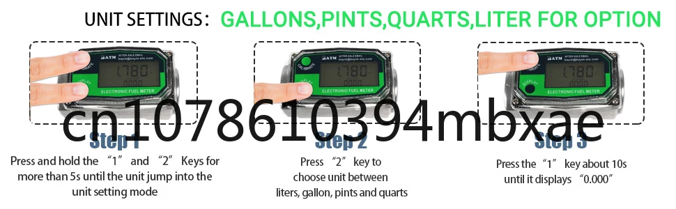 2 inch Stainless Steel Turbine Flow Meter Fuel Flowmeter with LCD Display Oil Fuel Flowmeter Digital Flowmeter BSPT/ NPT Counter