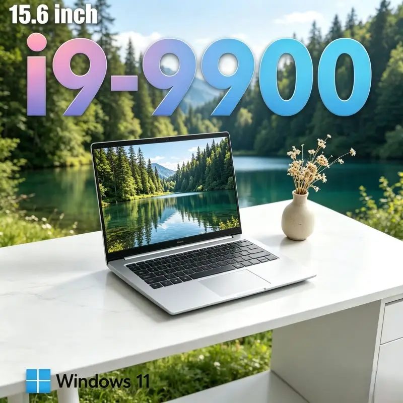 

Brand New Durable 15.6 Inch Portable Laptop Featuring Intel I9-9900,32GB DDR4 RAM 2TB Capacity with Original Windows 11 Operatin