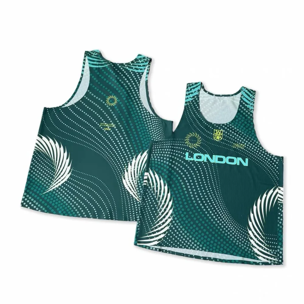 UVU 26SS LONDON Limited totem print sports quick-drying running fitness vest