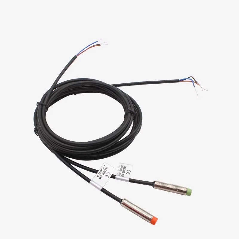 M8 proximity switch metal induction switch PR08-2DN embedded PR8-1.5DN limit sensor probe