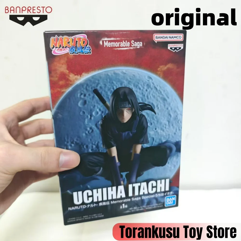 

Banpresto NARUTO Anime Uchiha Itachi Action Figures Memorable Saga Model Figurine Original Figuarts Decoration Toys Collection
