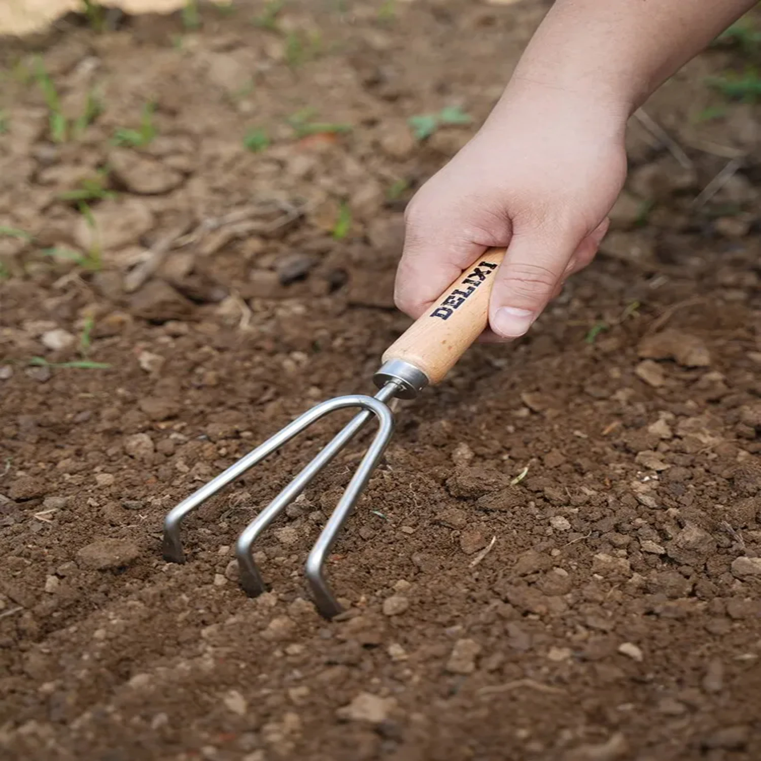 Ensemble d'outils de jardinage de qualité supérieure, Foy en bois confortable, Essentiel pour Green Th