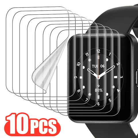 For Redmi Watch 2 Lite Soft Screen Protector Anti-Scratch Protective Film for Redmi Watch 2Lite Smartwatch Accessories Not Glass