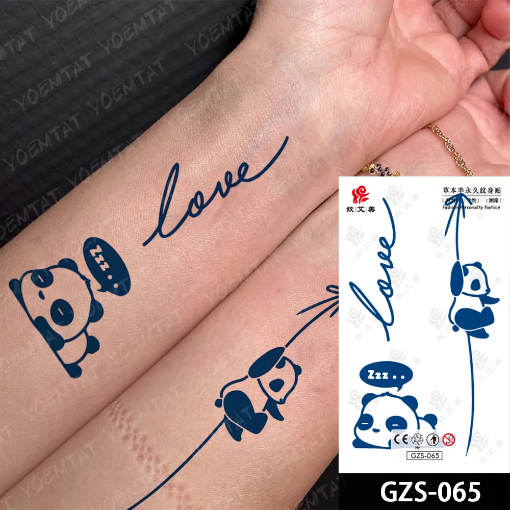 달 별 왕관 주스 잉크 지속 방수 임시 문신 스티커, 작은 활 총 꽃 가짜 문신 바디 아트, 여성 남성 팔 / 타투 \u0026 바디아트, image size:1000x1000