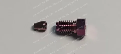 1/16 inch silane passivation, single card sleeve (edge ring) and short screw forsale 316Lstainless steellow residuelowadsorption