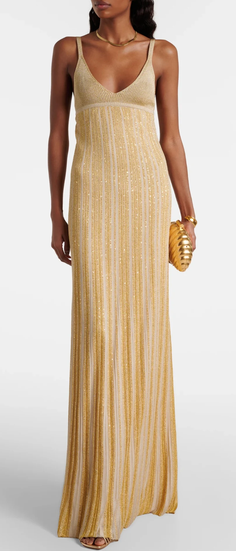 Designer Autumn Knitwear Sling Dress Women’s