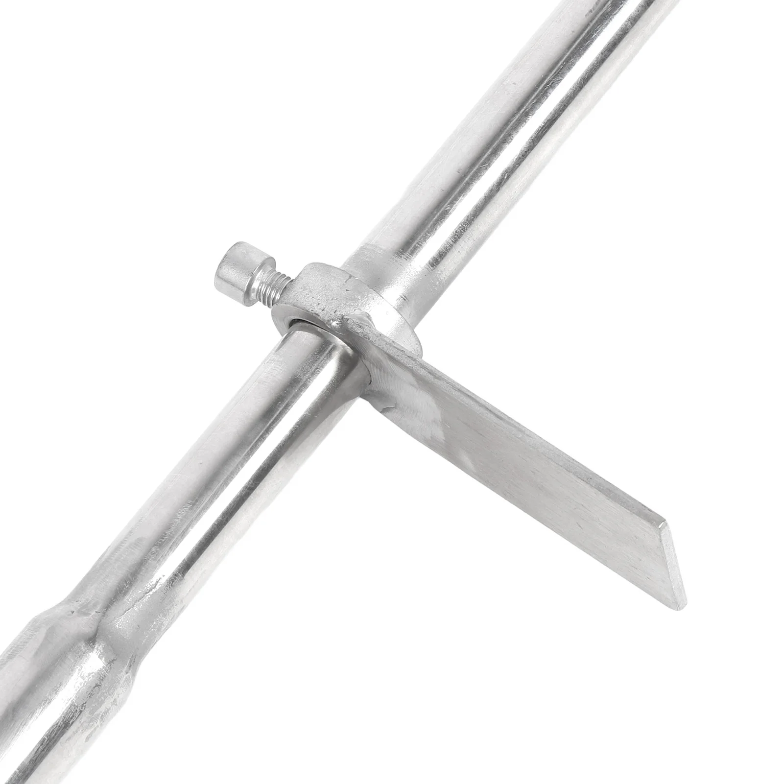 Soil Sampler Probe Soil Probe Rod with Ejector Foot Pedal 40 Inches Long Stainless Steel Soil Core Sampling Tool for Garden