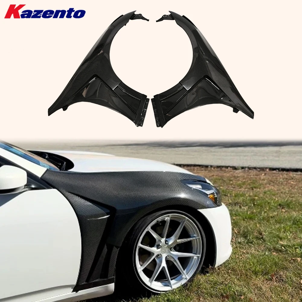 

For Infiniti G37 08-13 4 Door Sedan Vented Front Fender Carbon (no light hole)