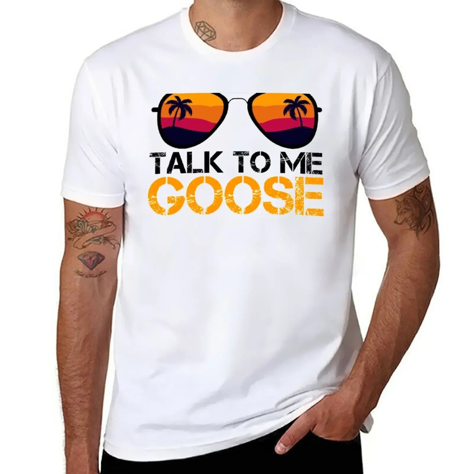 

Talk to me Goose T-Shirt summer top cute clothes mens t shirt graphic