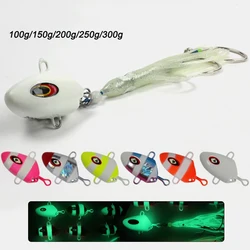 1PC Inchiku Jig 100g150g200g250g300g Kabura Bullet Metal Jig Head Squid Assist Hooks Sinking Jigging Lure Bottomship Marlin