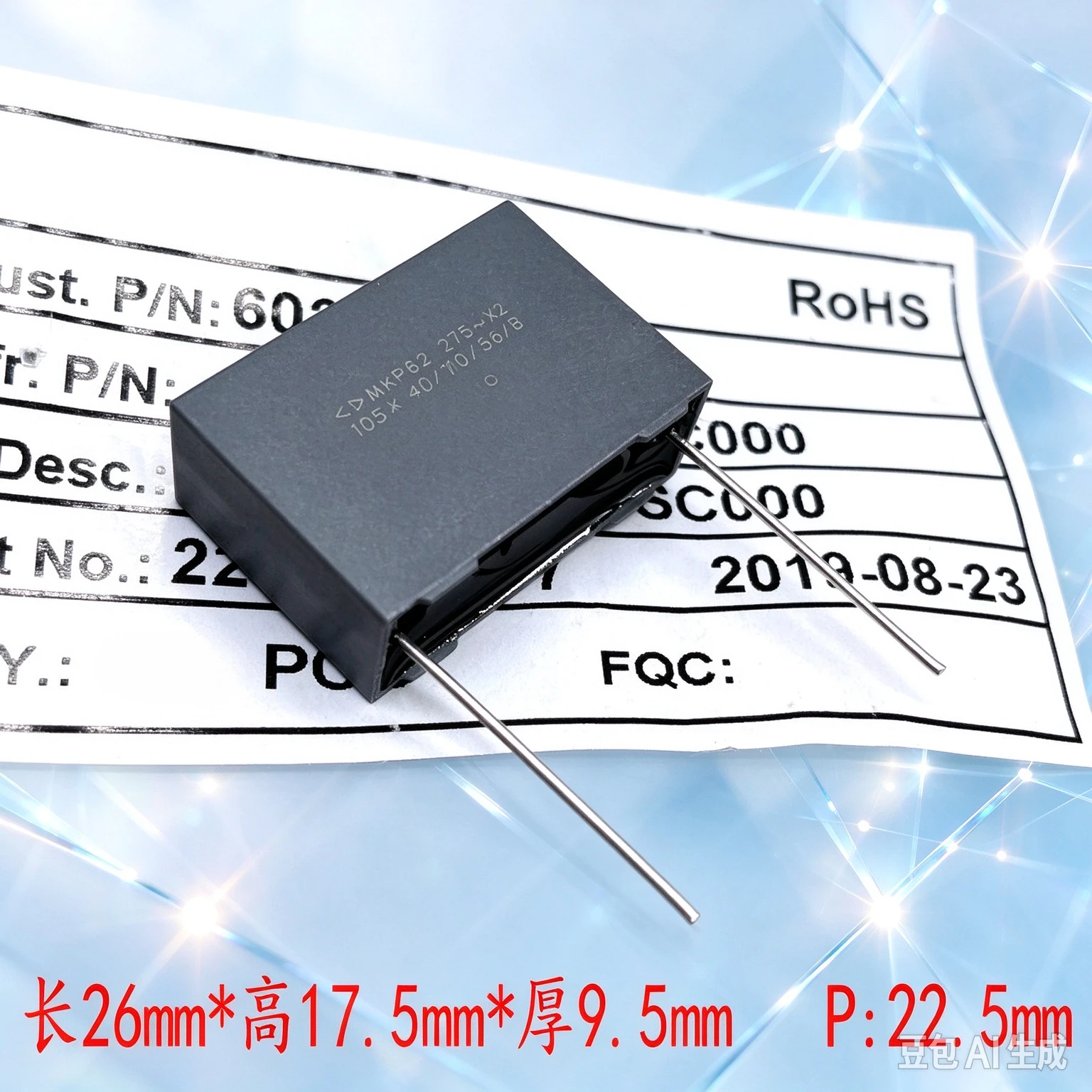 for FARA MKP62 105 1uF Safety Film Capacitor C42P2105K  100pcs
