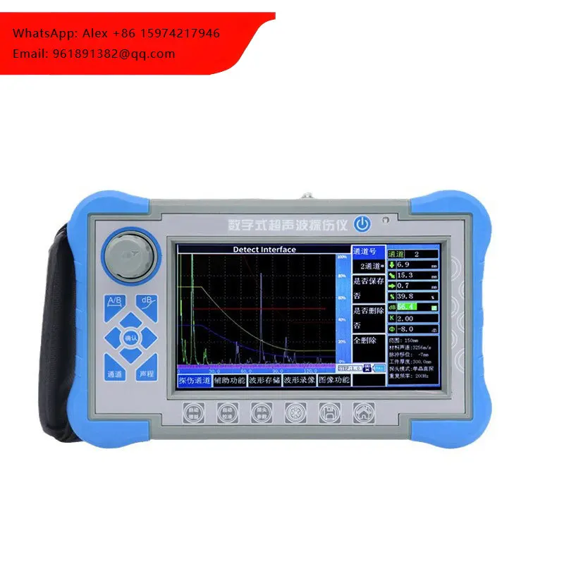DANA912 Portable Digital Crack Detector Phased Array Ultrasonic Flaw Detector Industrial Metal Detectors
