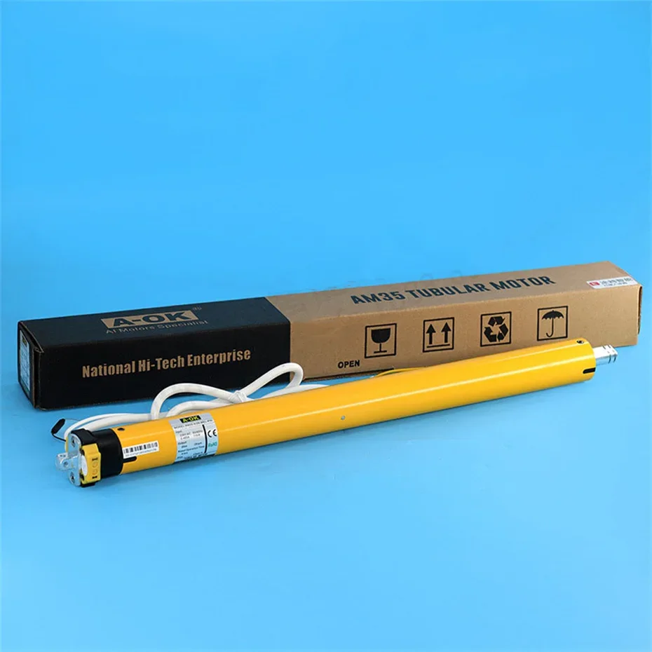 A-OK AM35 10/17 Motore Tubolare Elettronico RF e Tuya Zigbee/Wifi Controllo Tende Intelligenti per 40mm/45mm/47mm/50mm Tubo Rolling Shutter