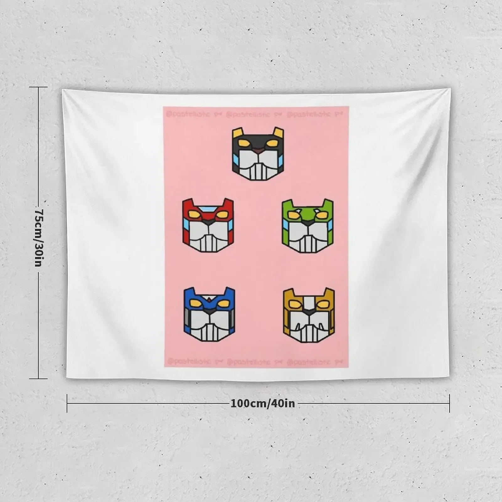 Voltron Lions Poster Tapestry Cute Room Decor On The Wall Room Ornaments Tapestry