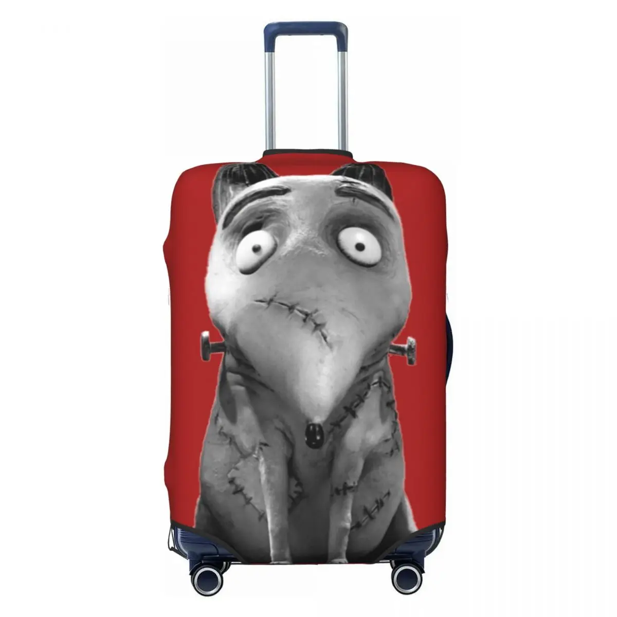 

Frankenweenie Sparky Suitcase Cover Washable Tim Burton Movie Dog Luggage Protective Covers for 18-32 inch