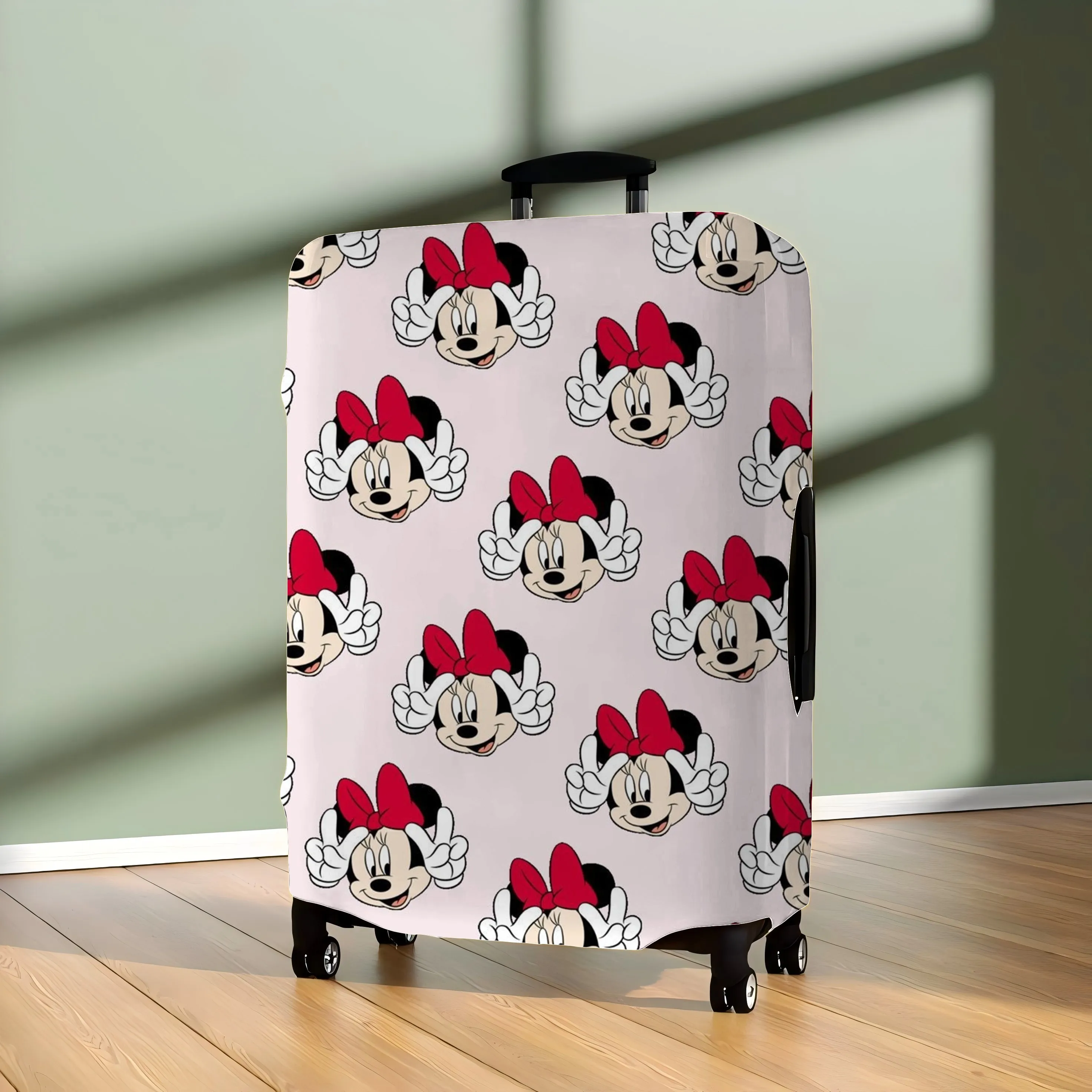 Luggage Covers Mickey Suitcase Cover Protector Storage Bag For Travel Minnie Mouse Disney Accessories Traveling Protective Case