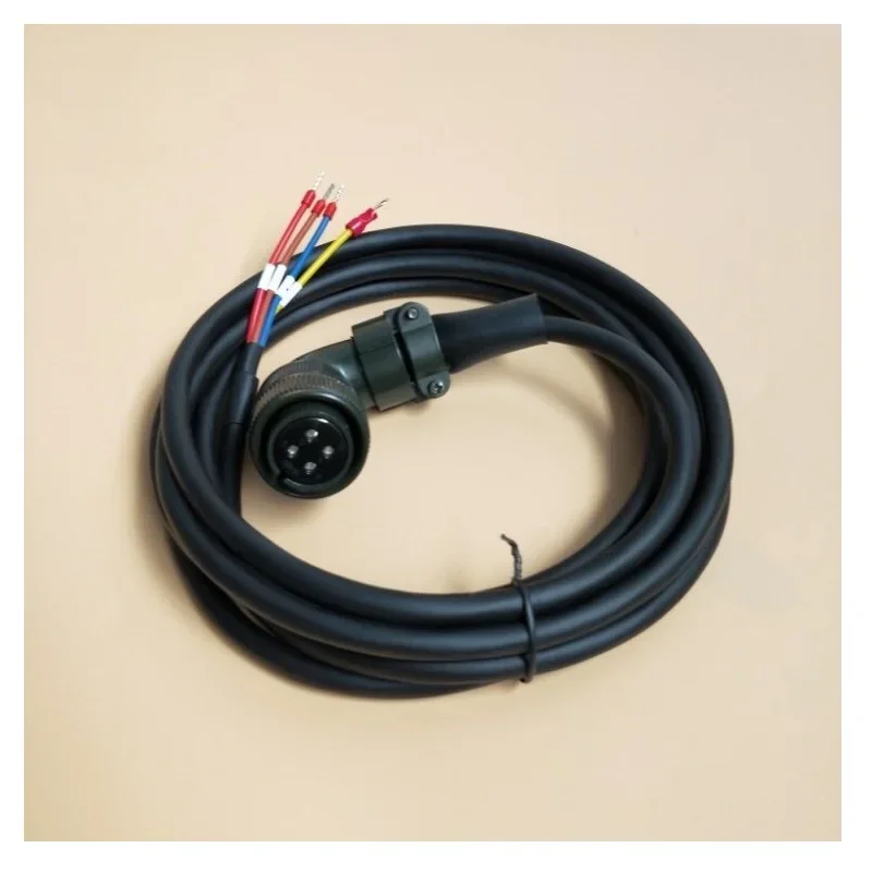 Customization SGMGH-1EACA61 15kW Servo Motor Power Cable