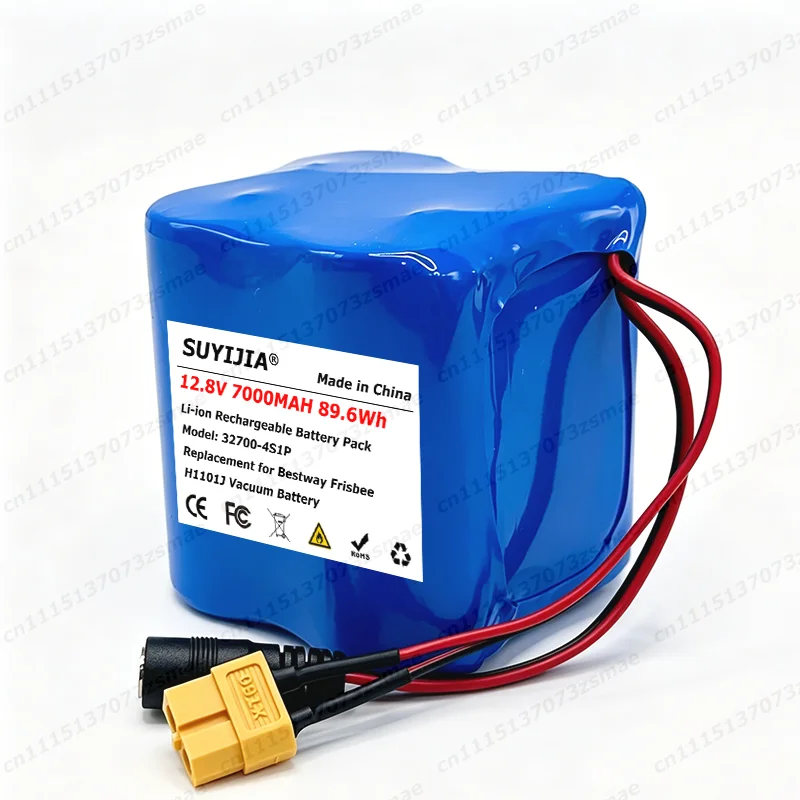 32700 12.8V 7000mAh Battery Pack LiFePO4 Lithium Phosphate Battery 40A Electric Boat Balance 12V Uninterruptible Power Supply