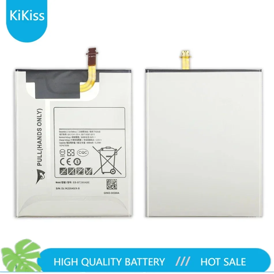 4000mAh YKaiserin Battery EB-BT280ABE For Samsung Galaxy Tab A 7.0 T280 T285 Bateria