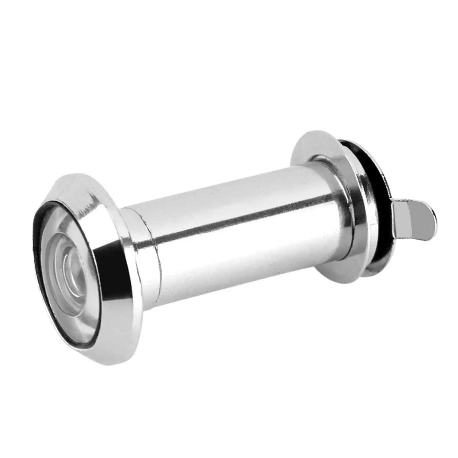 220° Wide Angle Door Viewer with Privacy Cover - Zinc Alloy, 35-55mm - Heavy Duty