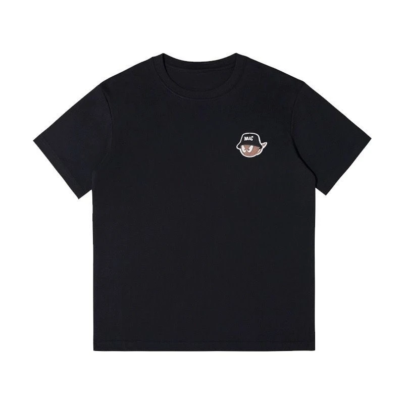 Sommer-Golf-T-Shirt mit Schriftzugdruck, kurzärmeliges, lässiges, vielseitiges, atmungsaktives Oberteil für Damen und Herren für Outdoor-Sportarten. – Detail 3
