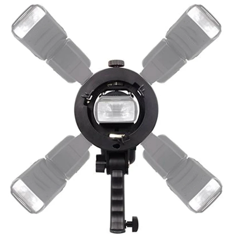 نوع قوس قوس تثبيت لضوء الفلاش ، Speedlite Snoot Softbox ، V850II ، 860II ، Ad200pro حامل