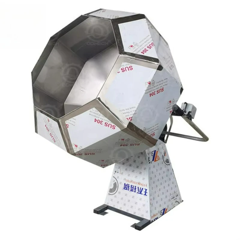 Industrial Multifunctional Seasoning Machine Cashew Nut Crisps Stainless Steel Fragrance Coating System