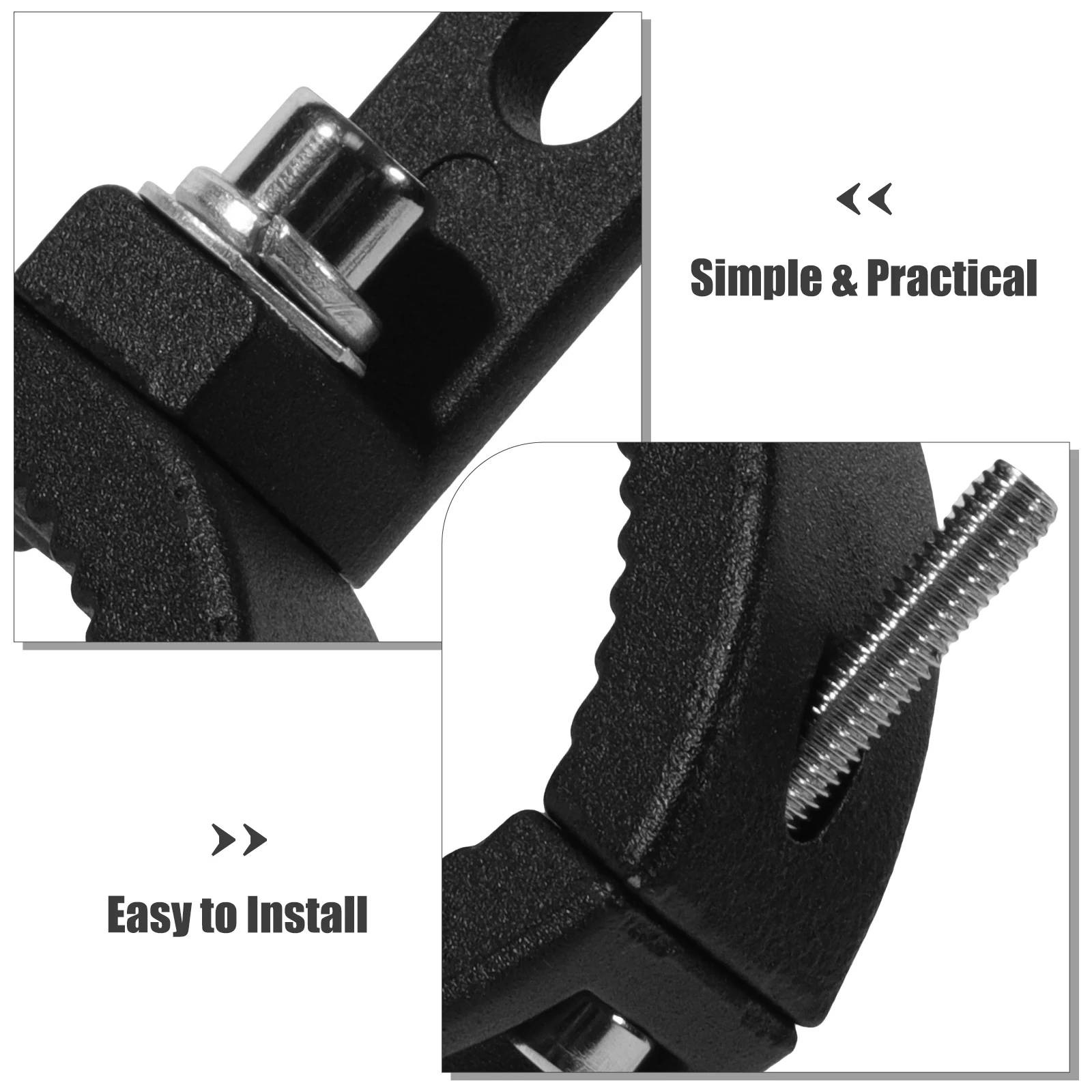 

Headlight Bracket 3.8 6cm Black External Clamp for Motorcycle Front Fork Lamp Mount Sturdy Compatible Most Bikes No Drilling