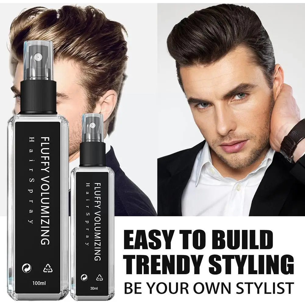 Fluffy Volumizing Hair Spray Super Large Capacity Magic Hair Hair Thickening Styling Mist Spray Gel Gel Hair Professional D8S9