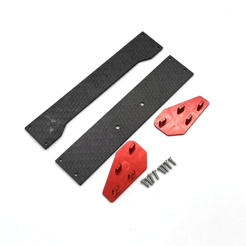 ZD Racing 1/12 BX12 X12S NineThink WB12 PRO RC Metal Parts Carbon Fiber Tail Wing Drag Reduction Wing
