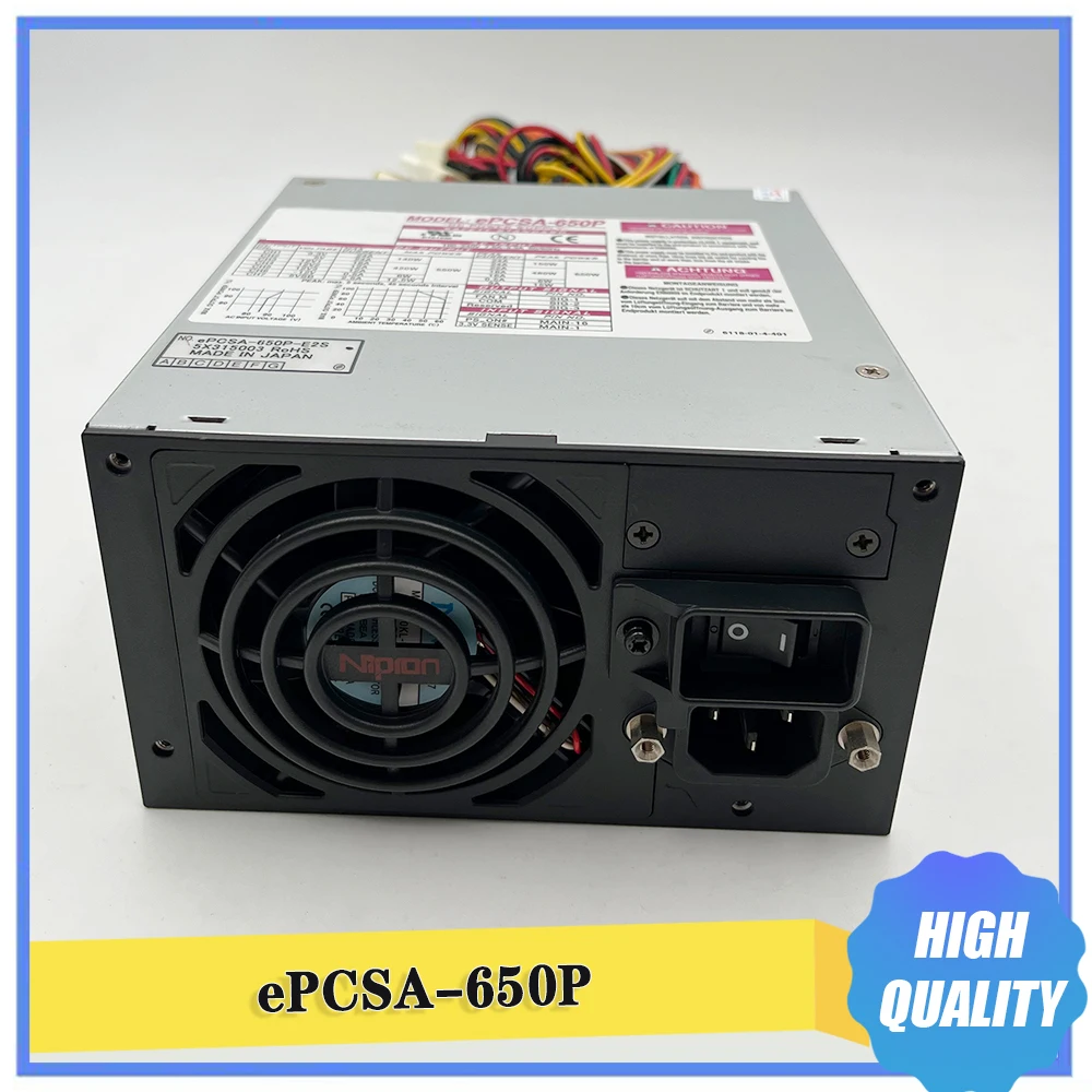 

ePCSA-650P ePCSA-650P-E2S 650W For Industrial Medical Power Supply