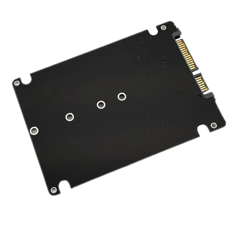10 шт. SSD-адаптер M.2 B Key to SATA 3 Converter Riser Card 2,5 "Плата расширения Поддержка 2230 2242 2260 2280 M2 SATA Protocol SSD