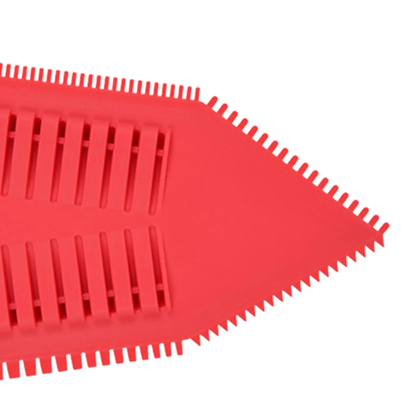 4Pcs Adhesive Spreader Notch Trowel for Polyester Resin Spackling Paste