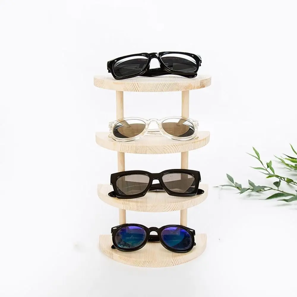 Case Horloges Display Rack Semi-Cirkel Eyeglassen Organizer Bril Display Rack Brillen Standhouder Zonnebril Vitrine