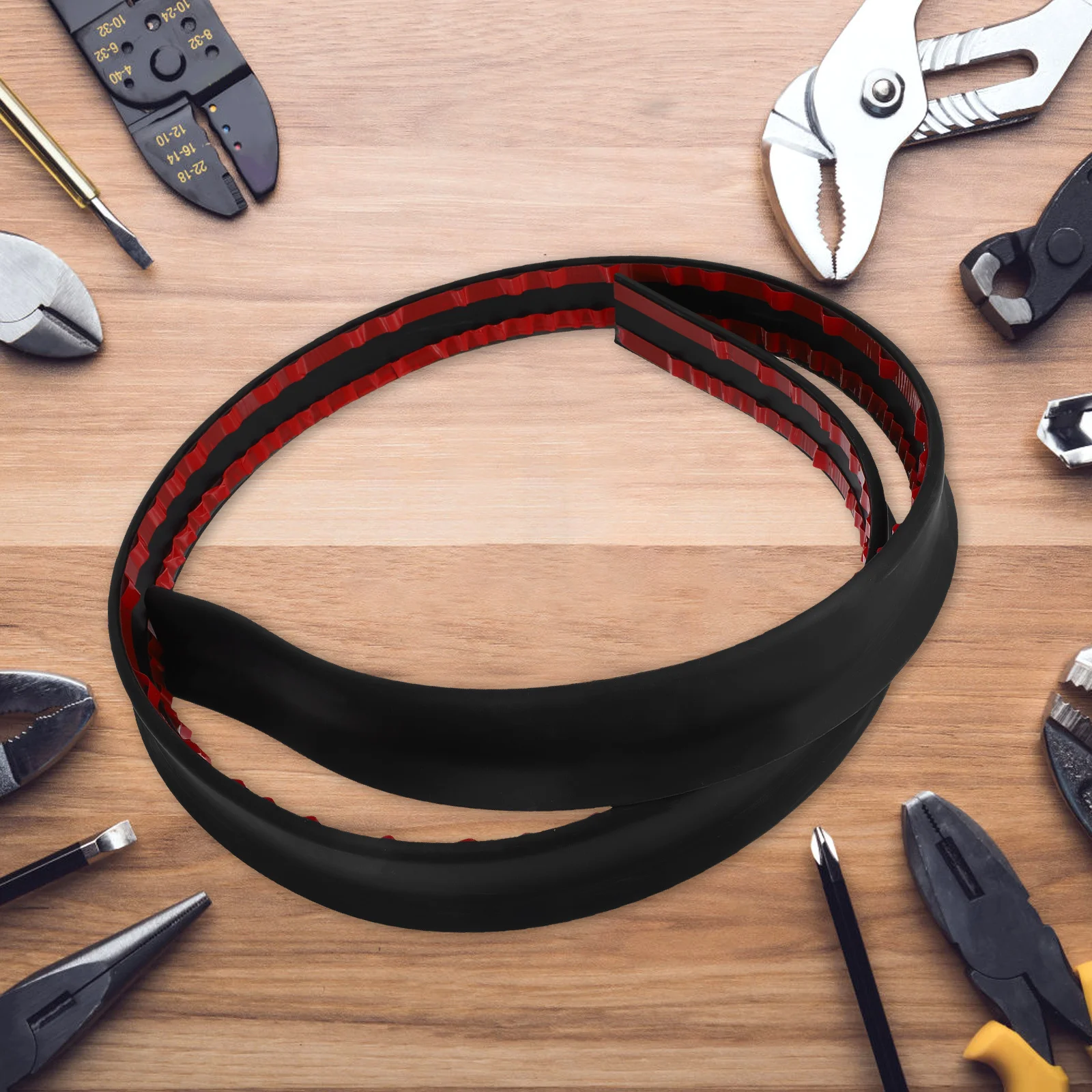 

Car Rear Tail Spoiler Rubber Lightweight Durable Construction Sleek Design Universal Vehicle Rear Wing Spoiler