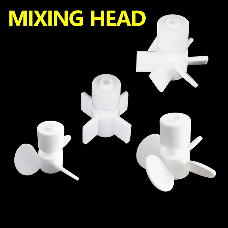 

Polytetrafluoroethylene three-leaf stirring head Accessories Suitable for diameter 7/8/10mm mixing rod Acid and alkali resistant
